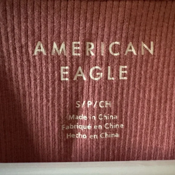 AMERICAN EAGLE AE BOYFRIEND SCOOP TANK TOP - Picture 5 of 11